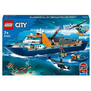 LEGO City Poolonderzoeksschip Groot Drijvend Boot Speelgoed Set voor Kinderen 7+ - 60368