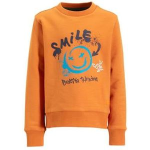 Orange Stars Sweater