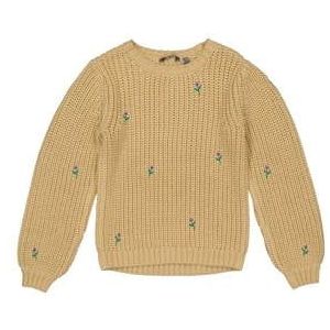 Quapi Gebloemde Sweater AMAYA Ecru