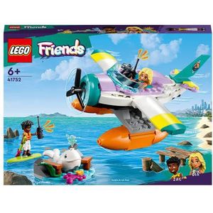 LEGO Friends Reddingsvliegtuig op zee Vliegtuig Speelgoed en Dieren Figuren Set - 41752