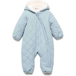 Mango - Kids - Winterjas - Gewatteerd - Met Ritssluiting en Capuchon