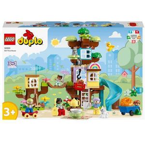 LEGO DUPLO 3in1 Boomhut Peuterspeelgoed Set - 10993