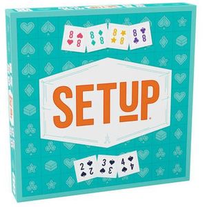 SETUP - Bordspel voor 2-4 spelers vanaf 8 jaar | Combineer kleuren en cijfers voor maximale punten in 20 minuten speeltijd