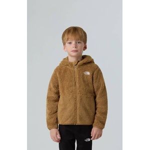 The North Face Campshire-hoodie Met Volledige Rits Voor Kinderen Teddy Brown unisex