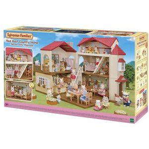 Sylvanian Families 5708- Nieuw groot poppenhuis met geheime speelkamer- poppenhuis- exclusief speelfiguren en accessoires