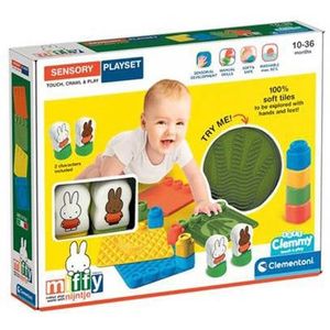 Clementoni Soft Clemmy - Nijntje Sensory Mat - Baby Speelmat - Interactief Speelgoed
