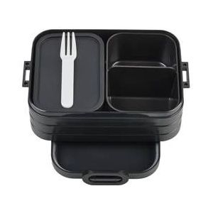 Mepal Bento Lunchbox midi – Broodtrommel - 4 boterhammen - Nordic black