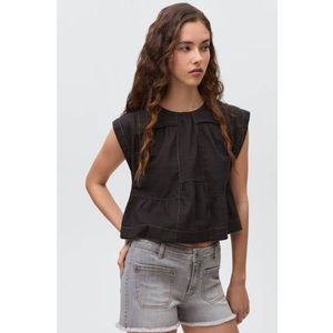 MANGO TEEN Denim short