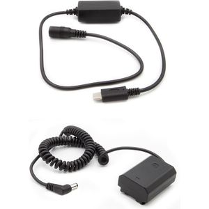 Dummy accu USB-C adapterset accutype Sony NP-FZ100