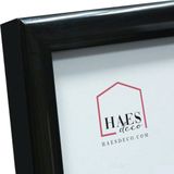 Haes Deco - Collage set XL met 7 kunststof fotolijsten zwart Easy Frame - EFS103B