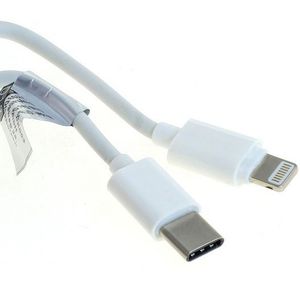 USB kabel - USB-C naar Apple Lightning - 1 meter