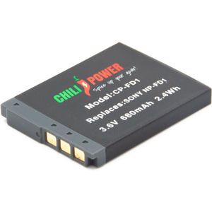 ChiliPower Sony NP-FD1 / NP-BD1 accu - 680mAh