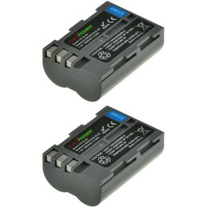 ChiliPower EN-EL3E accu voor Nikon - 1800mAh - 2-Pack