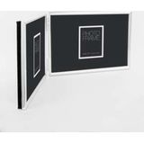 Zep Fotolijst DH14R Silver 2x 10x15 cm