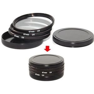 JJC Metalen Filter bewaarset - 49mm
