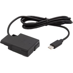 ChiliPower EP-5A dummy accu USB-C adapterset voor Nikon, accutype EN-EL14
