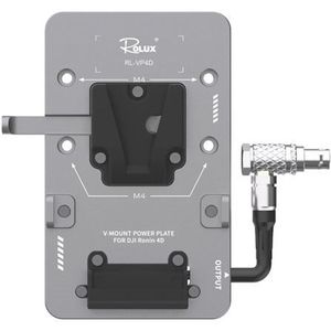Rolux V-Mount Battery Plate RL-VP4D voor DJI Ronin 4D