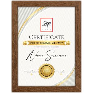 Zep V4721N Certificate Brown 21x29,7 cm