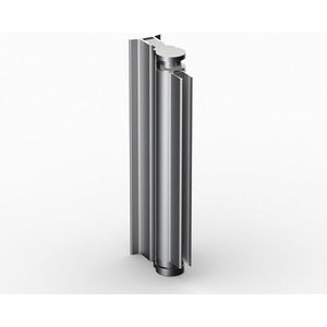 Douchedeurbeslag Aqua light - 2200mm - Aluminium