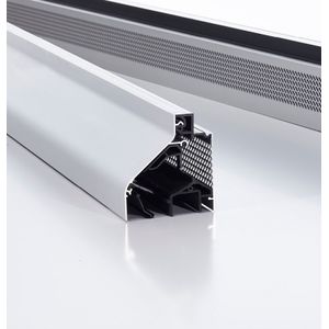 Ventilatierooster DucoLine 10/17/23 'ZR' Speciale RAL kleuren