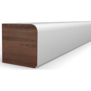 Glaslat 17x17 mm haaks-Bundel 10 lengtes - 3000 mm