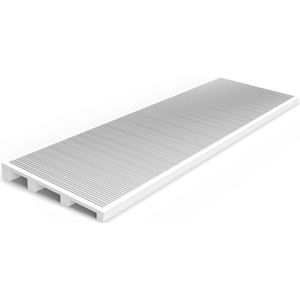 Kunststof beglazingskegje - 34x10x5 mm - Wit-Kunststof beglazingskegje 34x10x5 mm - Wit - 100st.