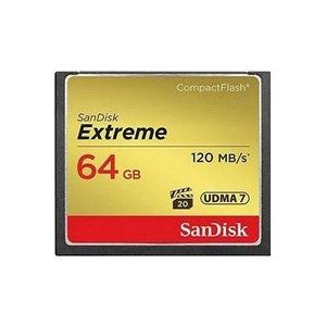 SanDisk Extreme CompactFlash UHS-I VPG-20 geheugenkaart, 64 GB