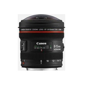 Canon EF 8-15mm f/4L Fisheye USM lens