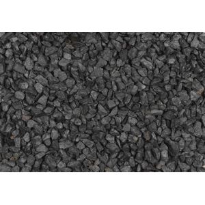 Ziersplitt Zierkies Naturstein schwarzer Basalt 1000kgs / 1m3