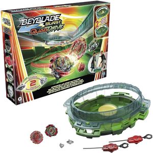 Hasbro F4694EU40 - Beyblade - Burst QuadDrive - Interstellar Drop Battle Set - Beystadium-Arena inkl. 2 Kreisel und 2 Starter