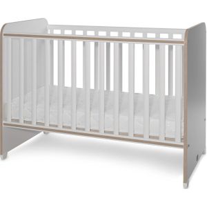 Lorelli Babybett Sweet Dream 124 x 68 x 95 cm Unterbettrahmen mit zwei Ebenen hellbraun