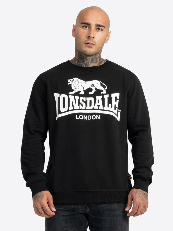 Lonsdale Herren Rundhals Sweatshirt schmale Passform GO SPORT