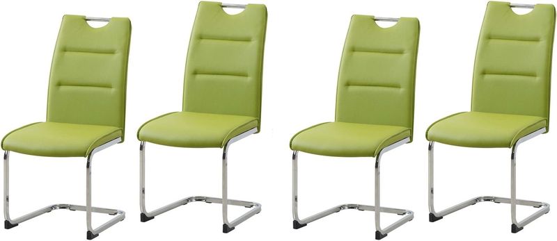 HTI-Living Schwingstuhl DannyC PU Grün