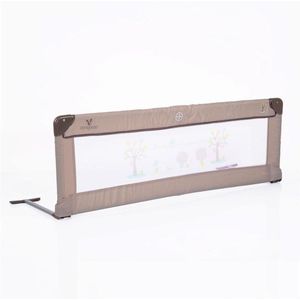 Cangaroo Bettschutzgitter, Bettgitter 130 x 43,5 cm für zuhause und unterwegs beige