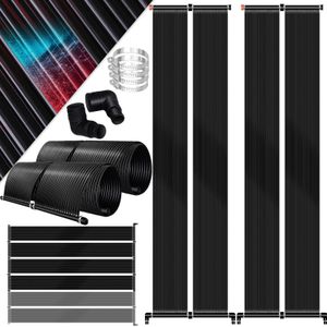 KESSER® Solarkollektor Poolheizung cm, Warmwasser Heizung Solarheizung für Pools  l Beliebig erweiterbar l  UV-beständiger Kunststoff