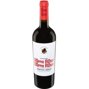 Doppio Rosso Primitivo Merlot  13,0 % vol 0,75 Liter - Inhalt: 6 Flaschen