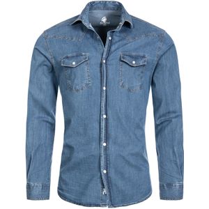 Rock Creek Hemd Jeanshemd Regular Fit