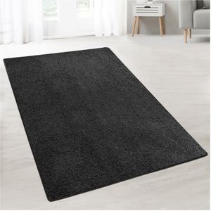 Karat homeliving Shaggy-Teppich auf Maß  Barcelona  Schwarz 78