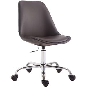 TPFLiving Bürostuhl Toulon Kunstleder Schwarz