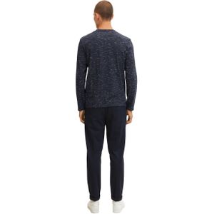 Tom Tailor Longsleeve Langarmshirt mit Henleyausschnitt