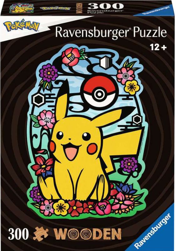 Ravensburger Puzzle Wooden Puzzle Pokémon Pikachu