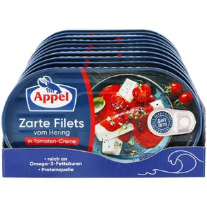 Appel Heringsfilet in Tomaten-Creme 200 g, 10er Pack