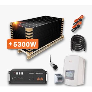5,3kW Solaranlage mit 4,8kWh Speicher - bifaziale Module & Solis Hybrid Wechselrichter