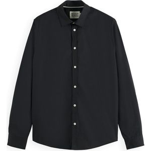 Scotch & Soda Hemd CORE POPLIN SOLID Langarmhemd