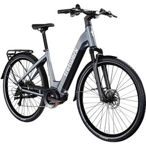 Tretwerk Amber E Bike Damen 28 Zoll Elektrofahrrad 155 - 185 cm Hollandrad anthrazit 48 cm