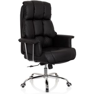 hjh OFFICE Profi Chefsessel COMMANDER Kunstleder mit Armlehnen