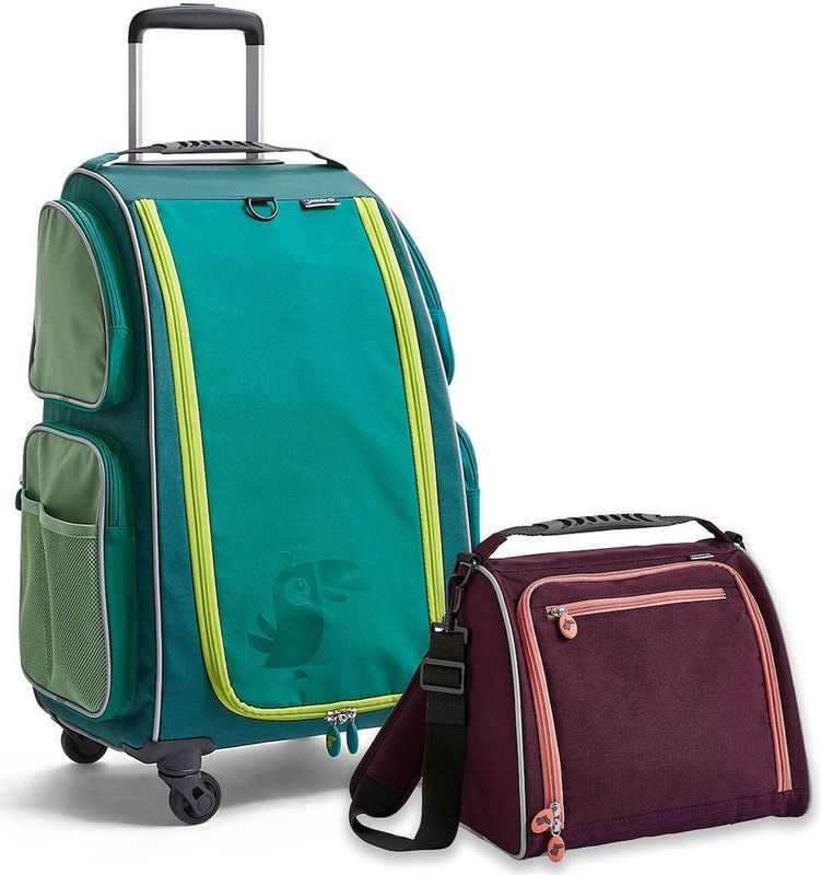 HABA Unisex Kinderkoffer Schranktrolley mit Trolleytasche 1er Pack