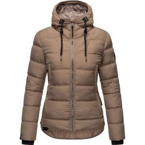 NAVAHOO Damen Steppjacke Warm gesteppte Winterjacke mit Kapuze Renesmee