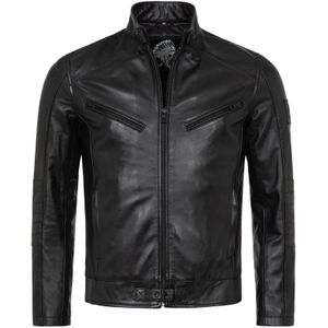 Rock Creek Lederjacke Regular Fit