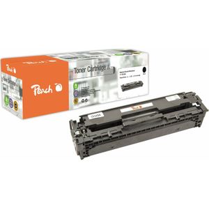 Peach HP 128 ABK Toner bk ersetzt HP No. 128A BK, CE320A für z.B. HP LaserJet CP 1500, HP LaserJet CP 1525, HP LaserJet CP 1525 n (wiederaufbereitet)